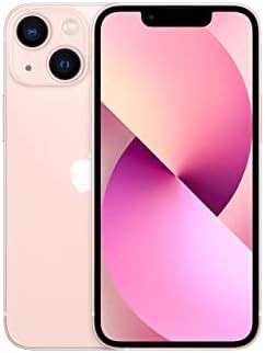 Apple iPhone 13 Mini， 128GB， Pink - Unlocked (Renewed)